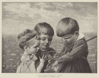 Een goede vangst door Franz Dvorak